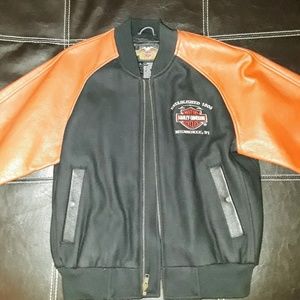 🎃🖤 Vintage Children's Leather Jacket